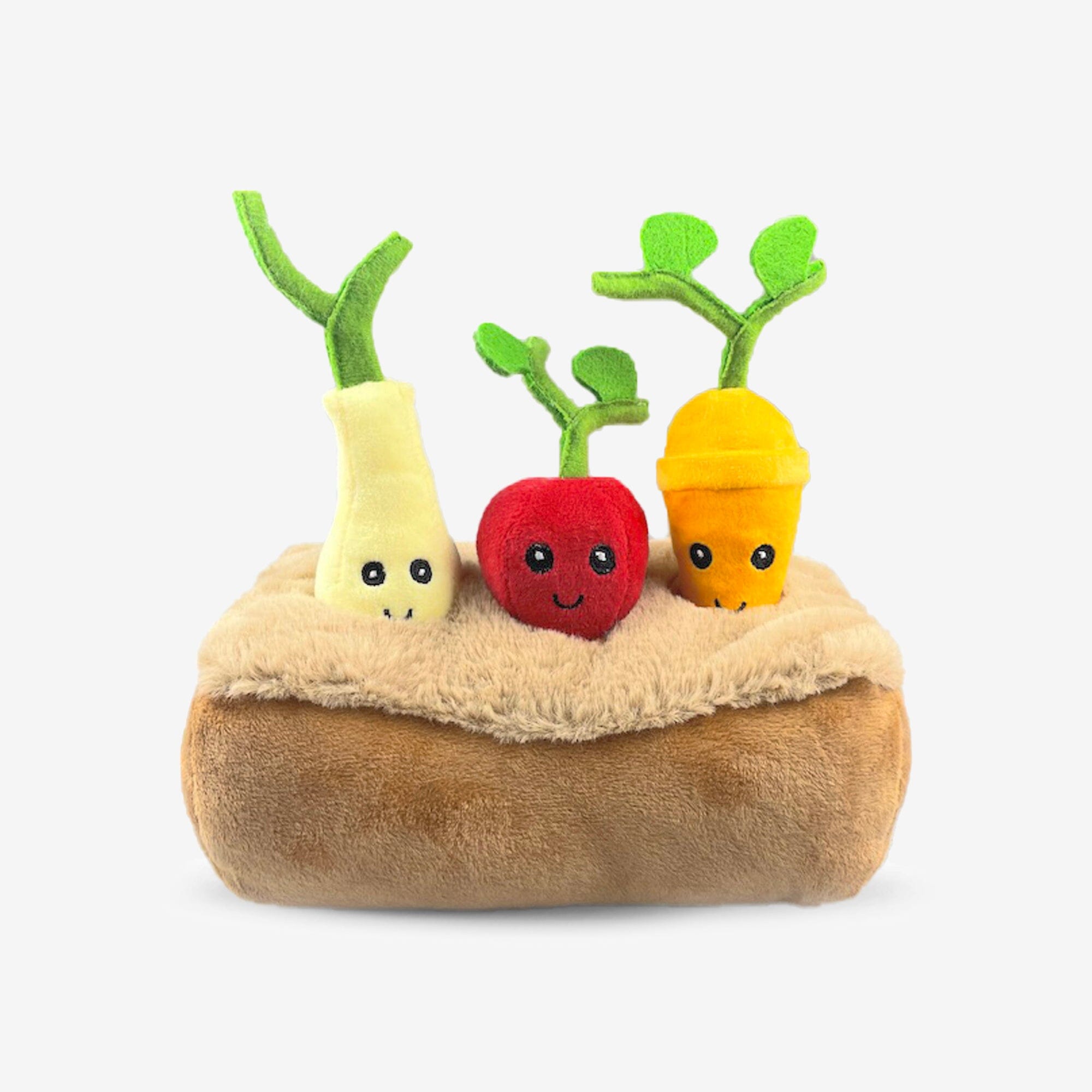spring veggies dog toy set – Pearhead