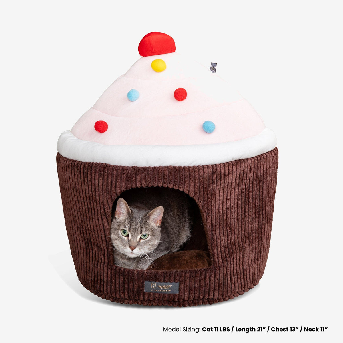 Nandog pet on sale gear cupcake bed