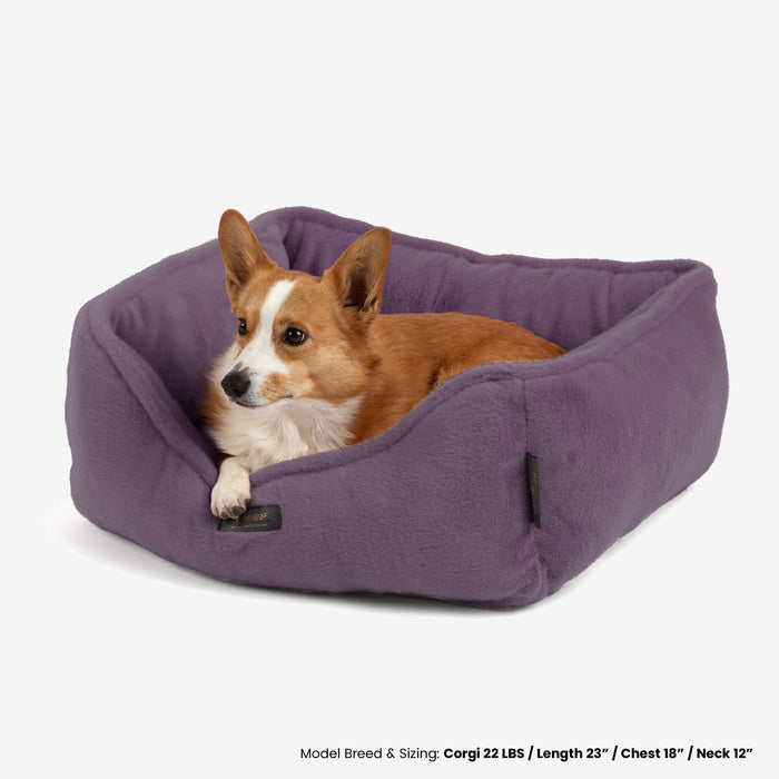 Cloud 2.0 Reversible Dog & Cat Bed - Purple Taupe