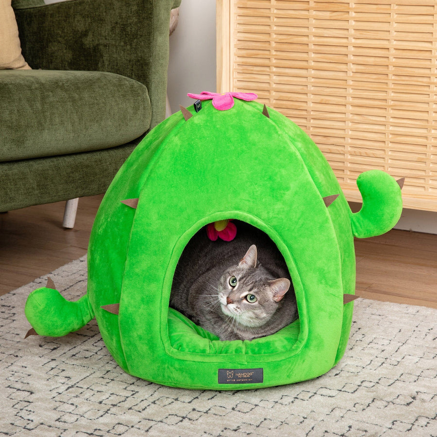 Cactus Dog Cat Fun Bed Prive Collection Nandog Pet Gear