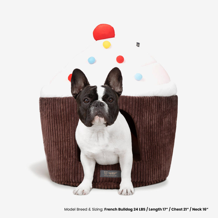 Chocolate Cupcake Dog & Cat Bed Prive Collection