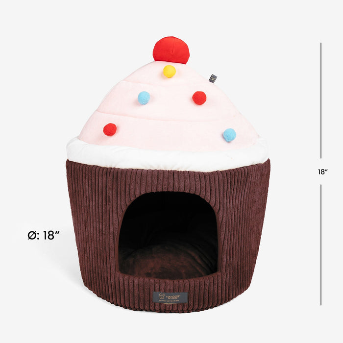 Chocolate Cupcake Dog & Cat Bed Prive Collection