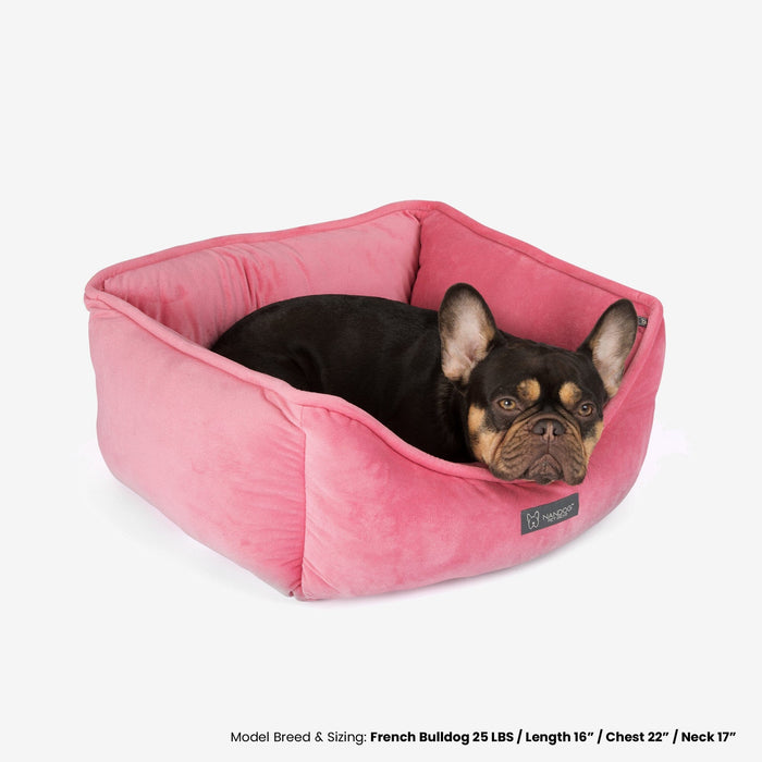 Reversible Dog & Cat Bed Signature Collection in Pink